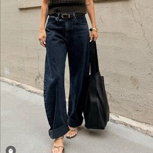 FRAME Bubble jeans in wash Dorado, size 28